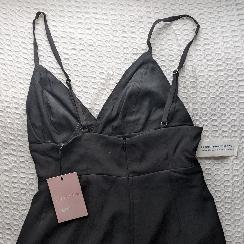 Fame and Partners Jumpsuit in Black NWT - Picture 6 of 14